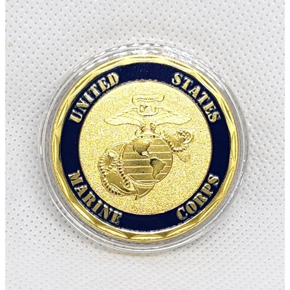 7th Marine Regiment USMC Challenge Coin - Seventh Marine Reinforced - Picture 2 of 16